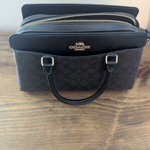 Coach Black Signature Men's Bag